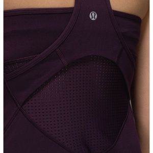 Lululemon Crossback Tank | Black Cherry
